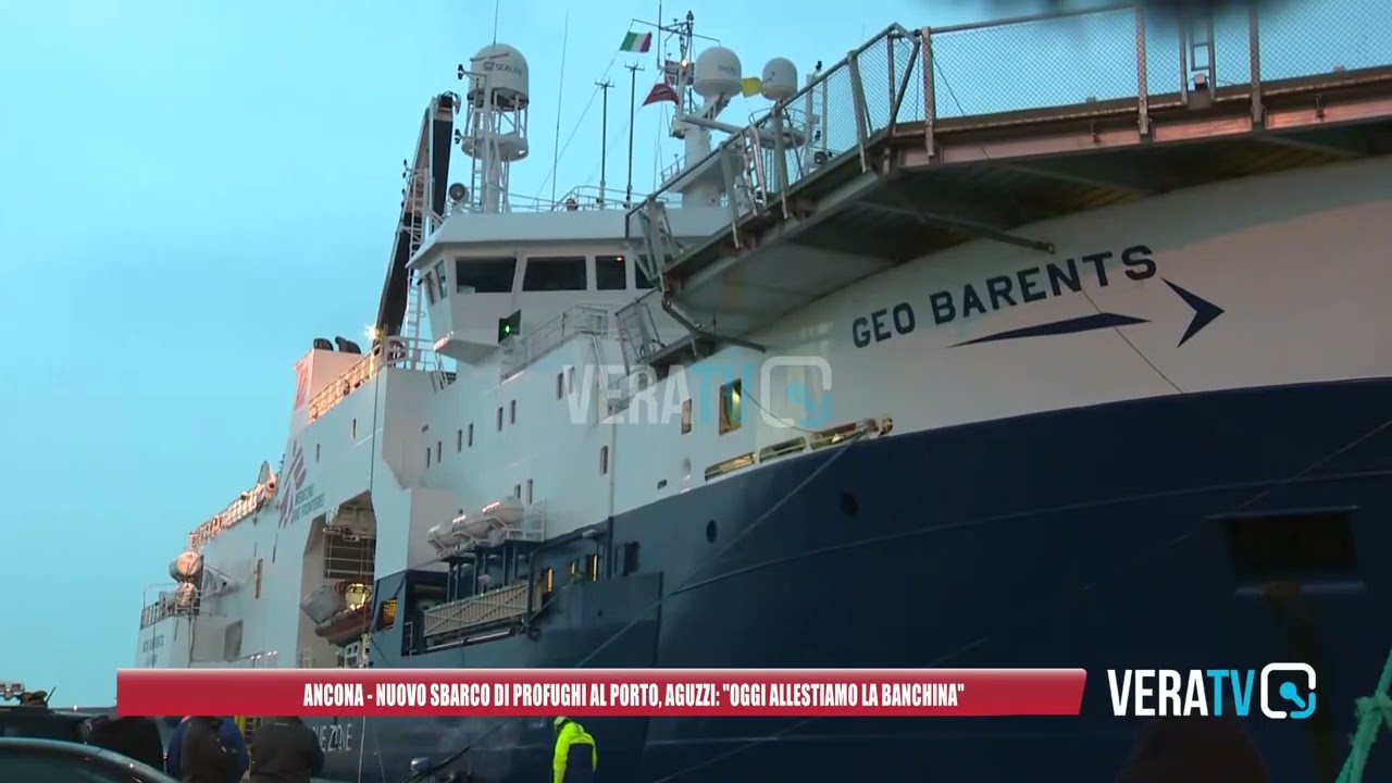 Ancona – Nuovo sbarco di profughi al porto, Aguzzi: “Allestiamo la banchina”