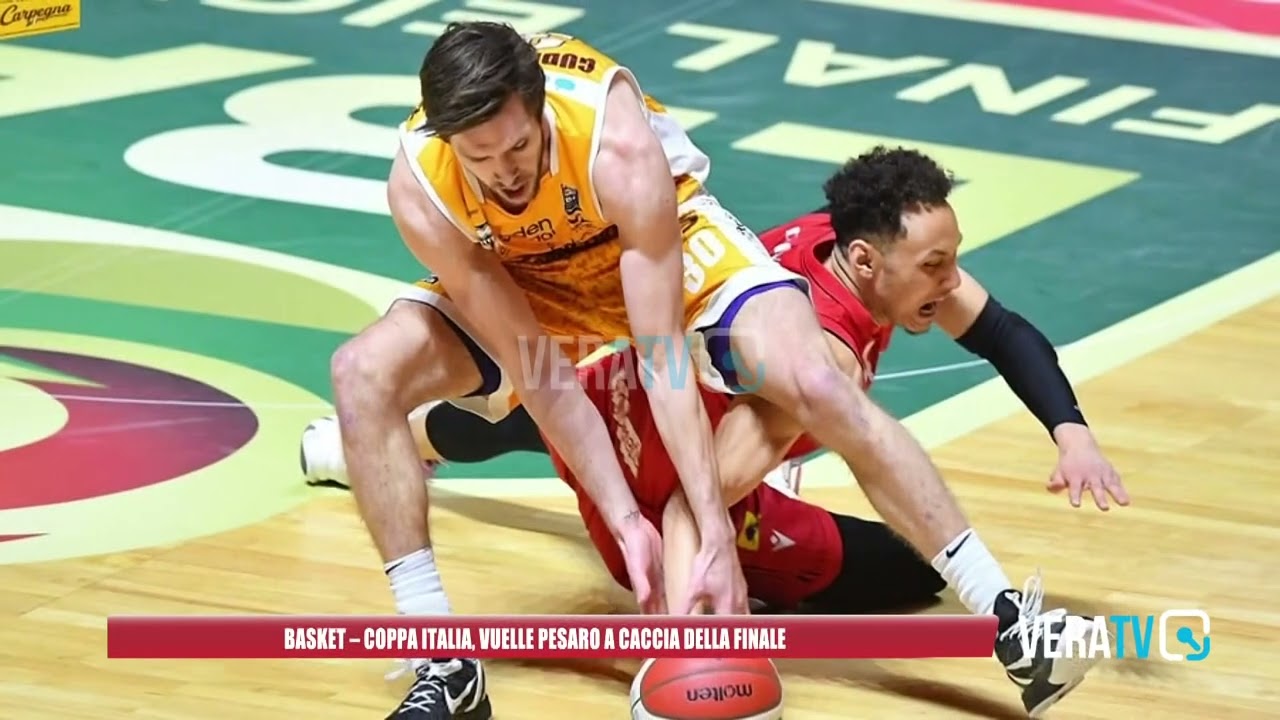 Basket, Coppa Italia: Vuelle Pesaro a caccia della finale