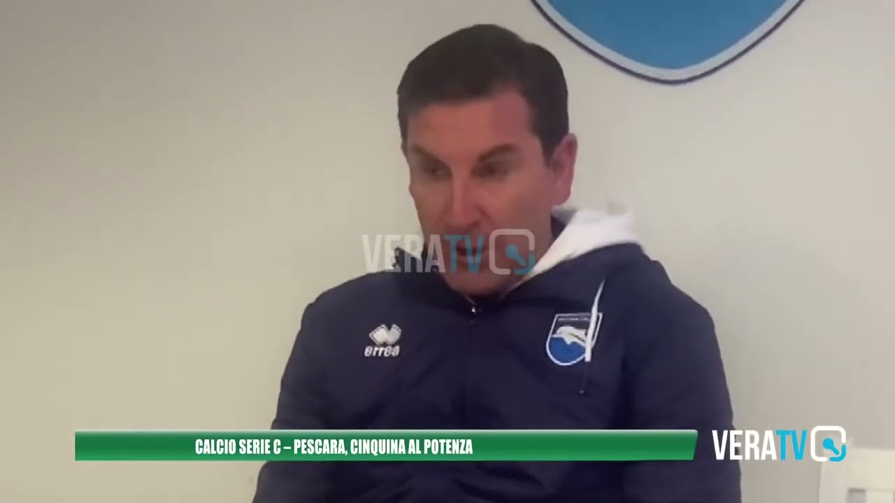 Calcio Serie C, il Pescara rifila una cinquina al Potenza: doppietta del nuovo arrivato Merola