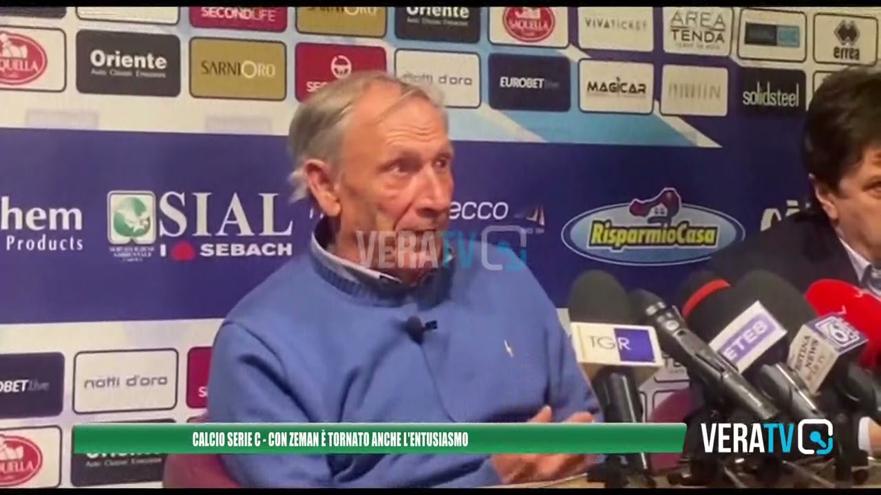 Calcio serie C, Zeman riporta l’entusiasmo a Pescara