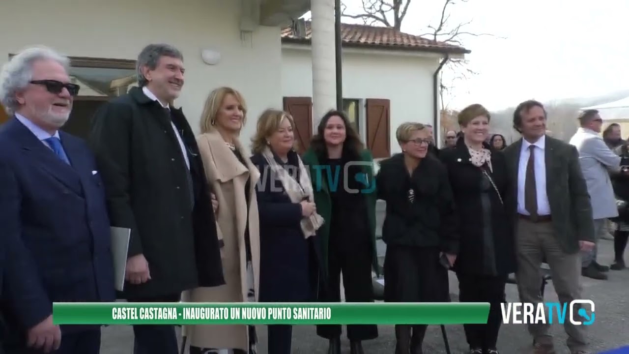 Castel Castagna, inaugurato il nuovo presidio sanitario