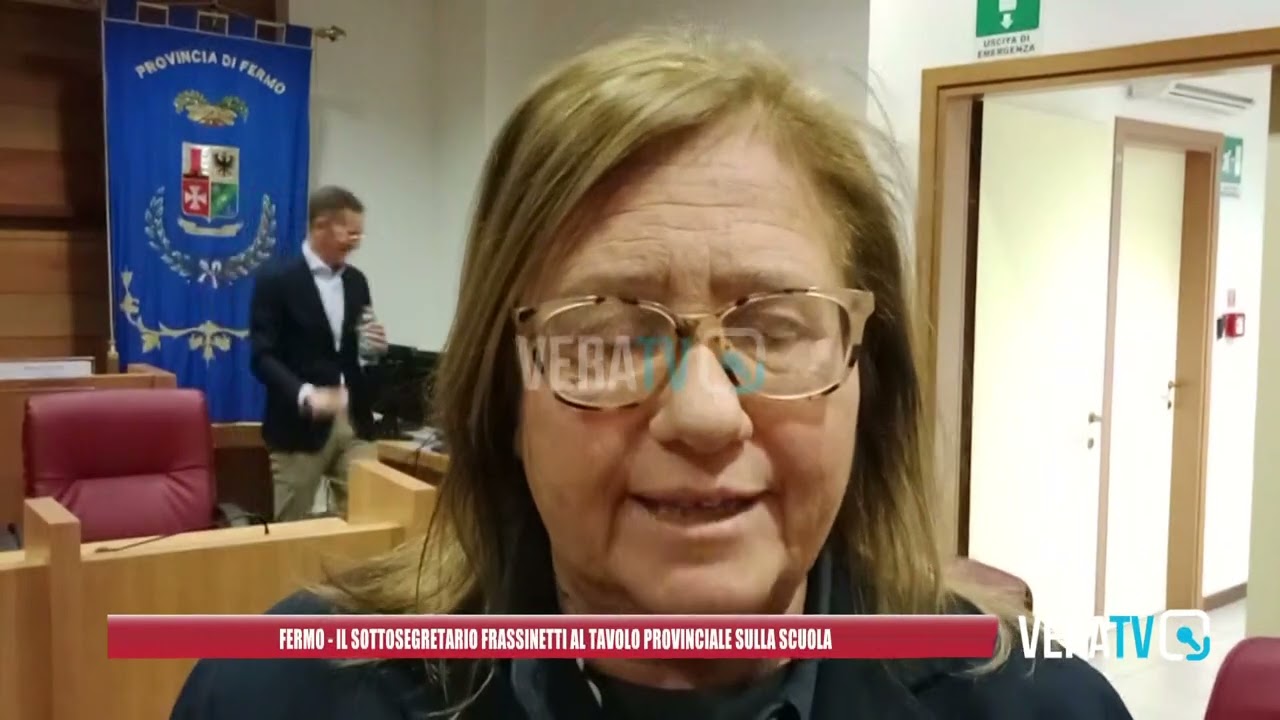 Fermo, il sottosegretario al Ministero dell’istruzione Paola Frassinetti ha fatto tappa in Provincia