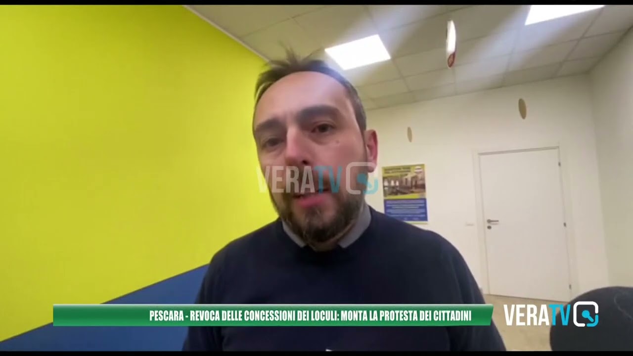 Pescara – Revoca delle concessioni dei loculi, protestano i cittadini