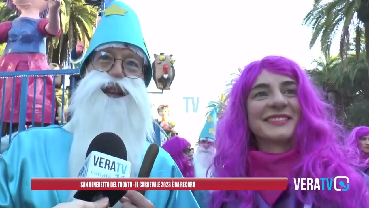 San Benedetto del Tronto – Carnevale 2023, un’edizione davvero da record