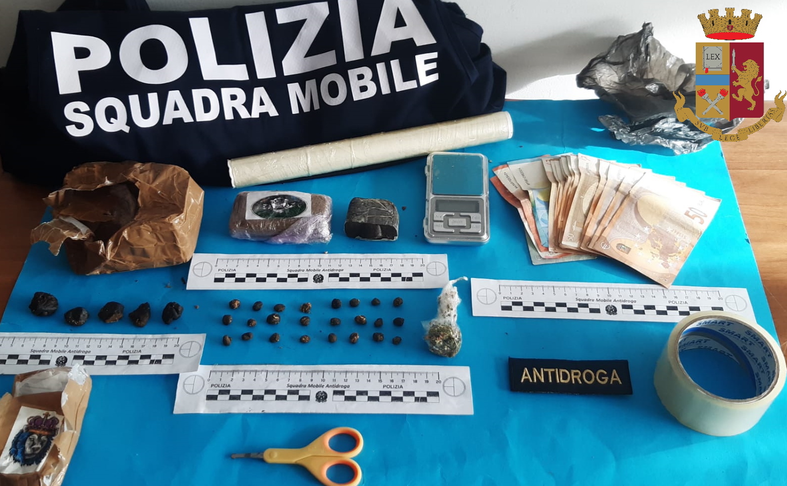 Sorpreso con la droga in casa: in arresto il pusher/pizzaiolo