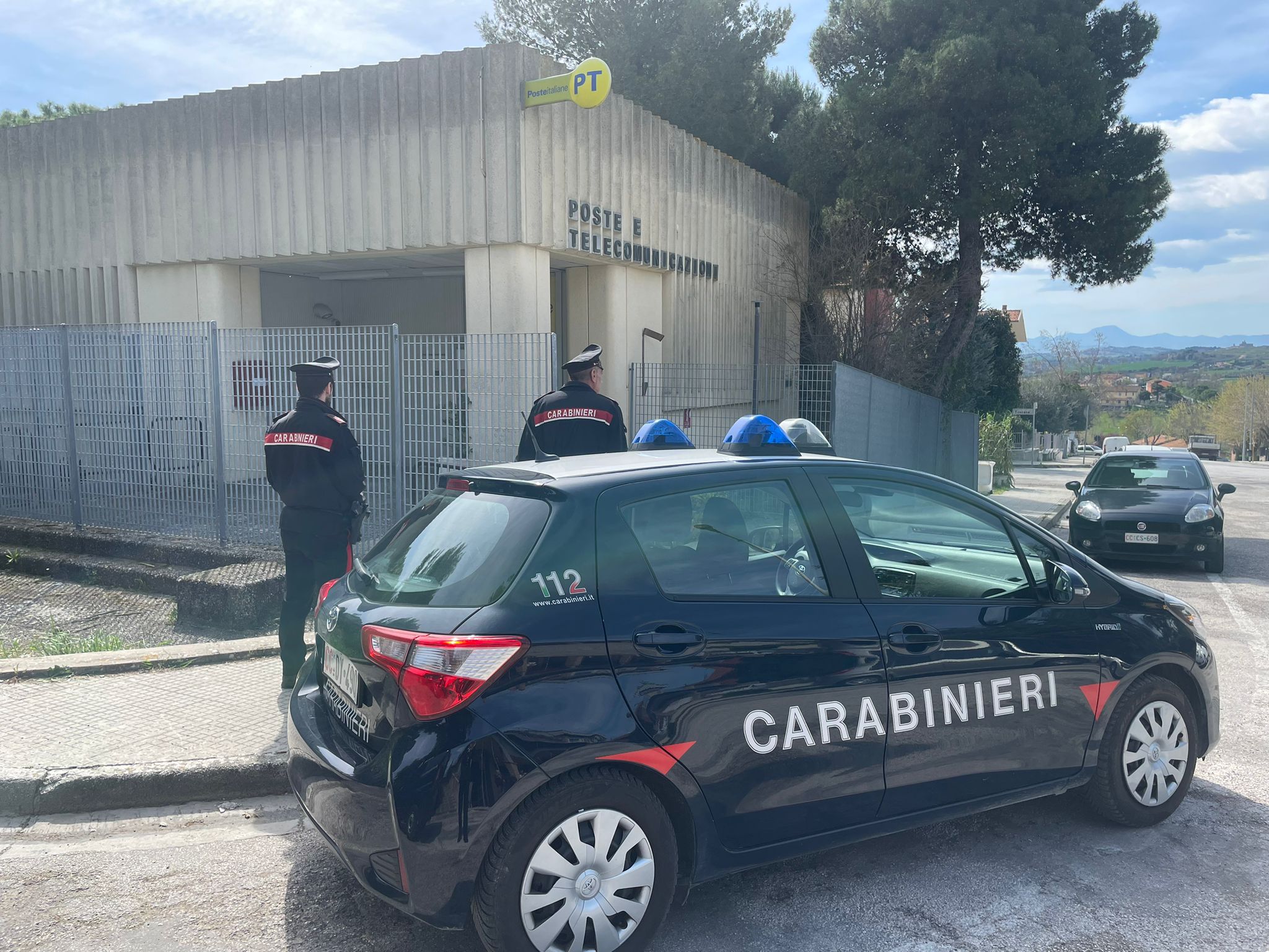 Tentata rapina all’ufficio postale di Montemarciano