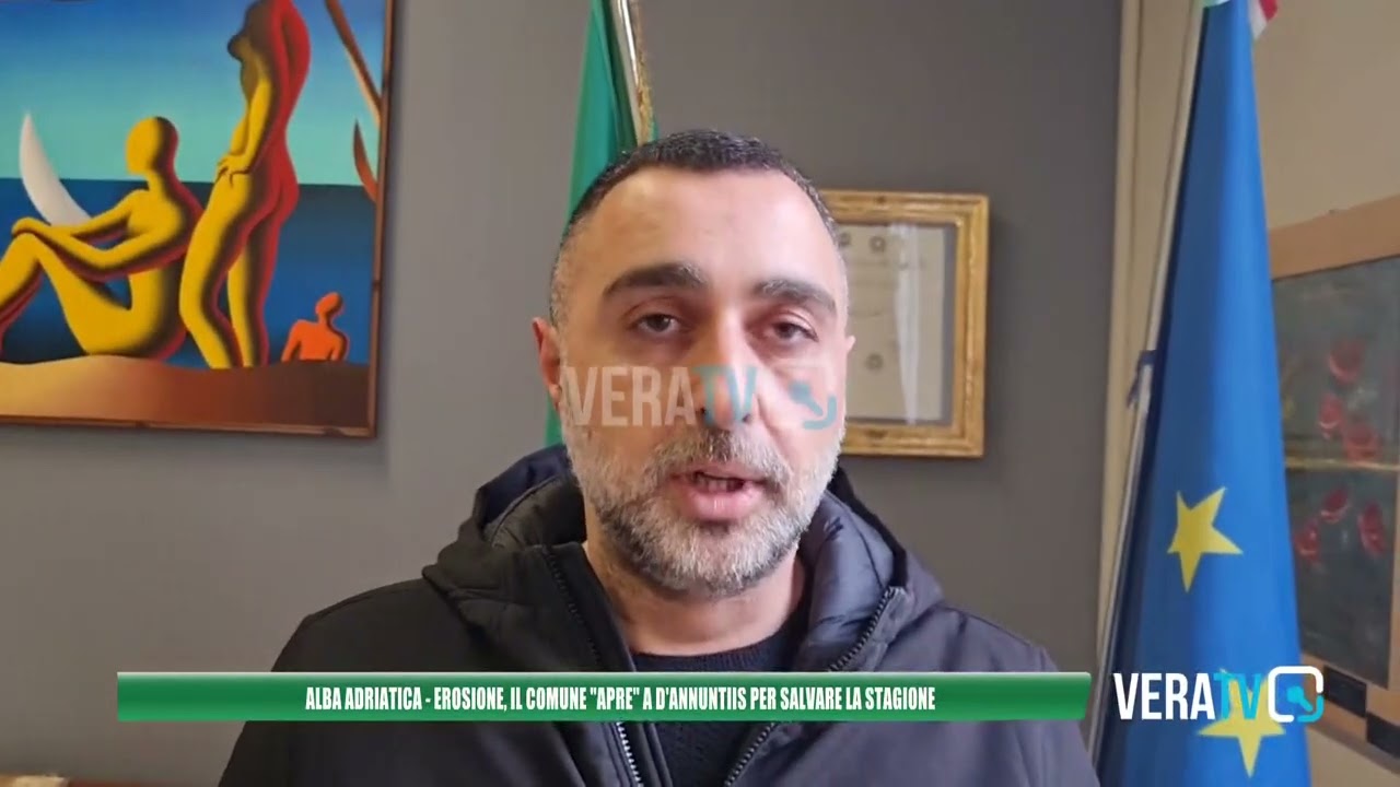 Alba Adriatica, il Comune chiede un incontro in Regione per il problema dell’erosione