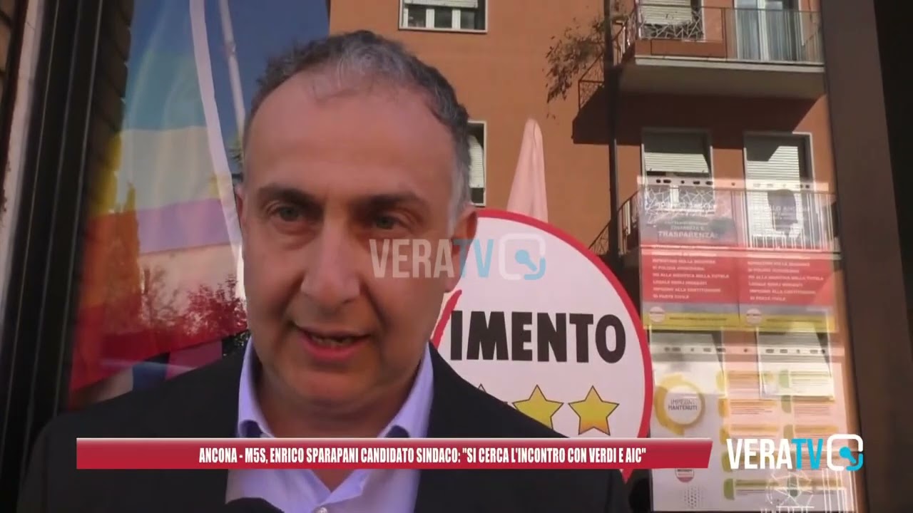 Ancona – M5S, Enrico Sparapani candidato sindaco: “Si cerca l’incontro con Verdi e Aic”