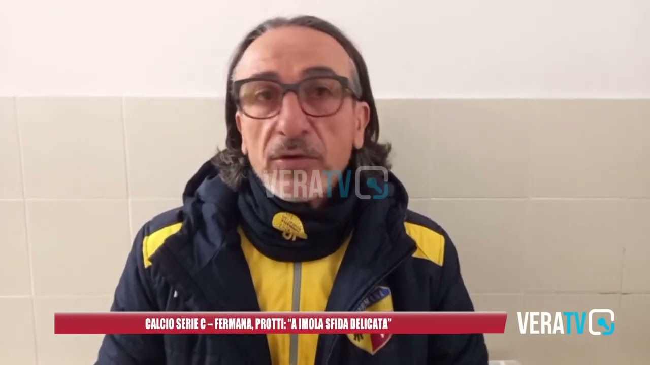 Calcio Serie C – Fermana, Protti:”A Imola sfida delicata”
