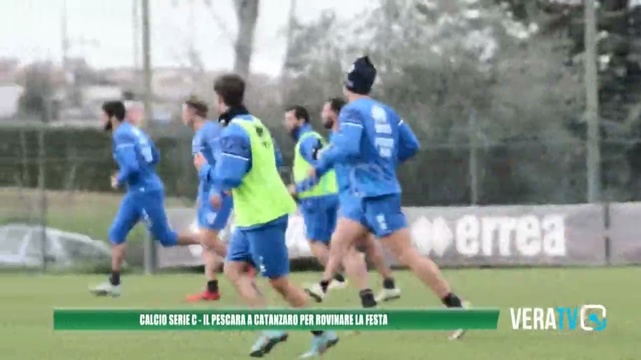 Calcio Serie C – Il Pescara a Catanzaro prova a rovinare la festa promozione