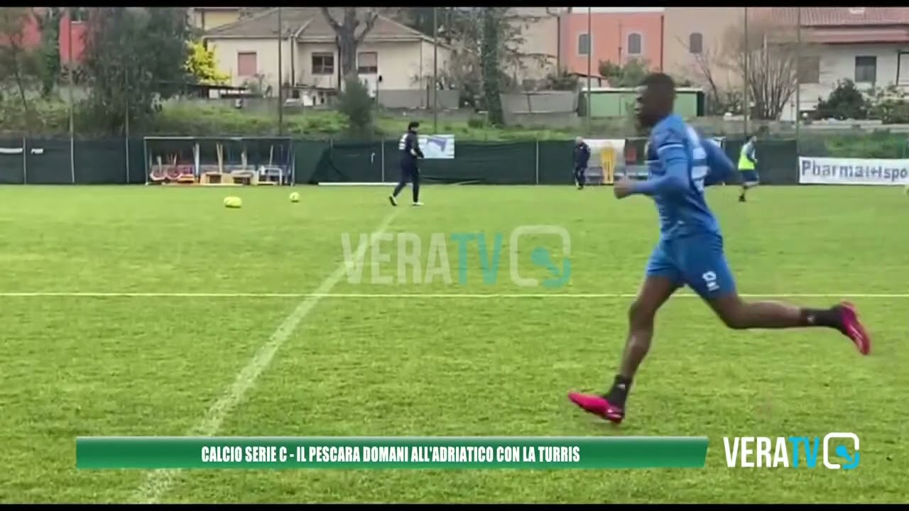 Calcio Serie C, il Pescara all’Adriatico contro la Turris per provare a ripartire
