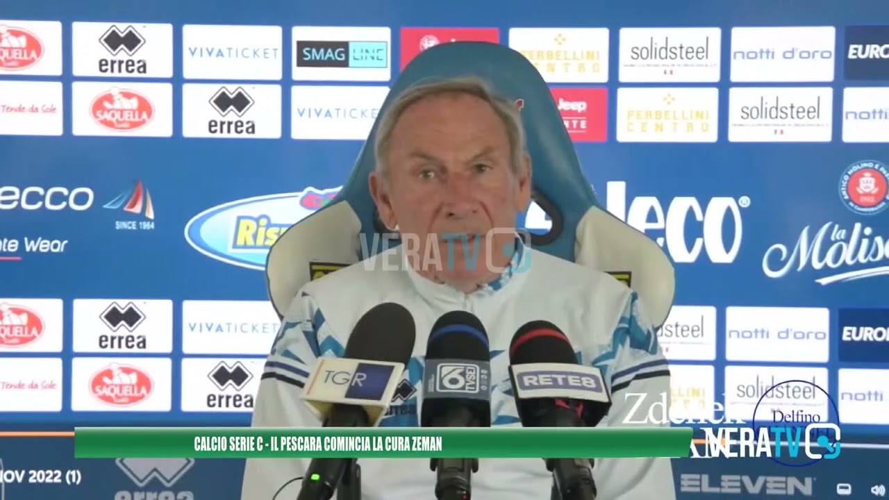 Calcio Serie C, il Pescara comincia la “cura” Zeman