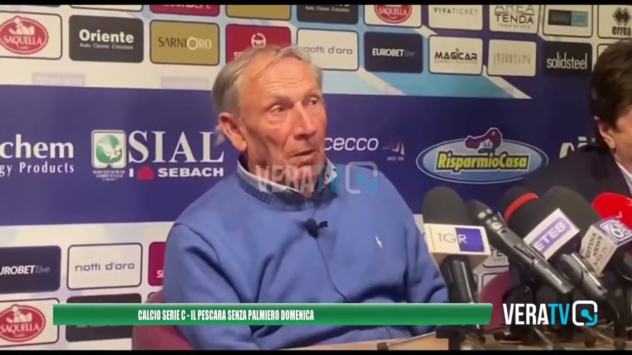Calcio Serie C – Il Pescara senza Palmiero contro la Virtus Francavilla