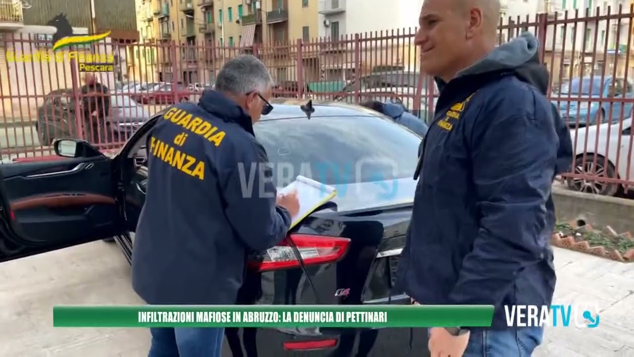 Infiltrazioni mafiose in Abruzzo, la denuncia di Pettinari: “Un fenomeno che arriva da lontano”