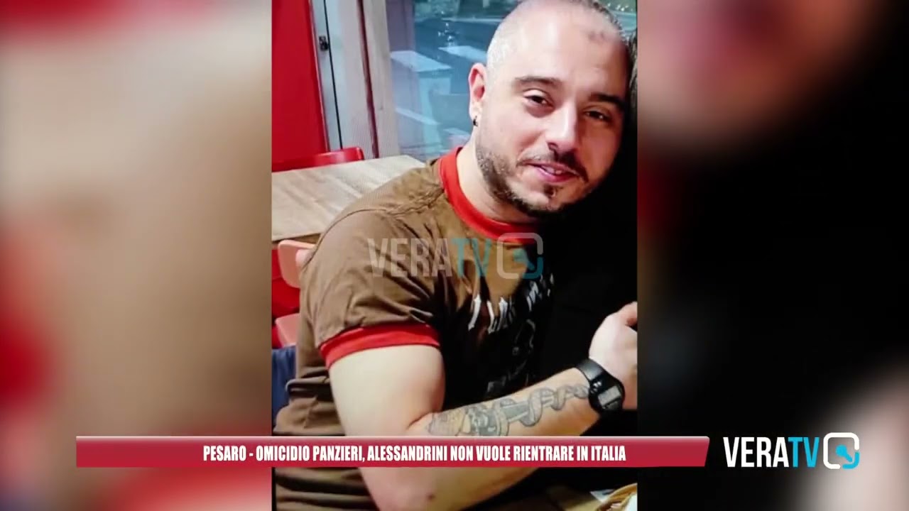 Pesaro – Omicidio Panzieri, Alessandrini non vuole rientrare in Italia