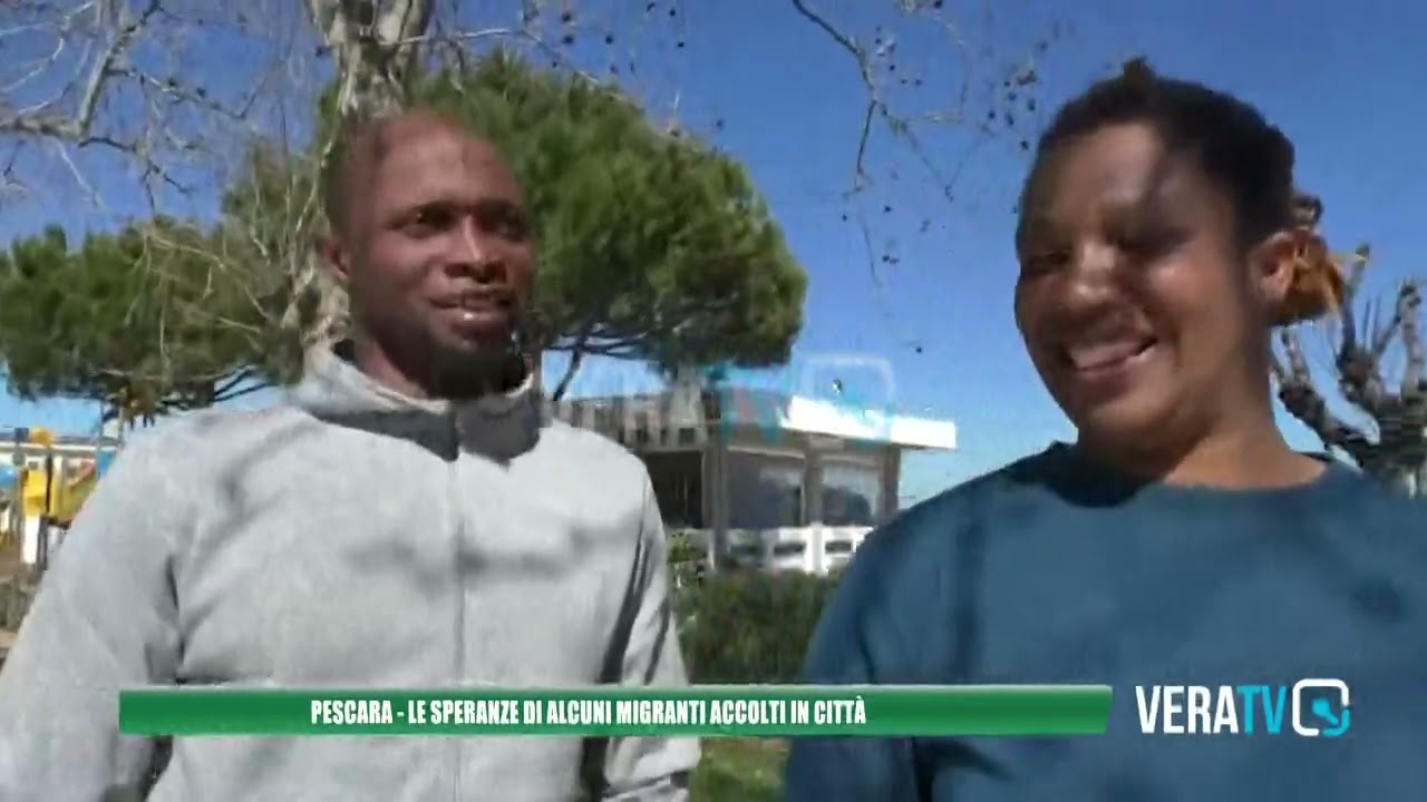 Pescara, dodici migranti accolti in città: a Vera Tv le loro storie di sofferenza