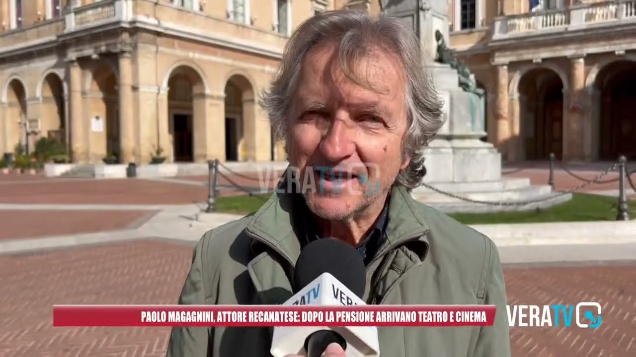 Recanati – Paolo Magagnini: “Dopo la pensione arrivano teatro e cinema”