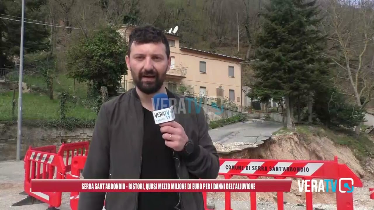 Serra Sant’Abbondio, ristori per quasi mezzo milione di euro per i danni dell’alluvione