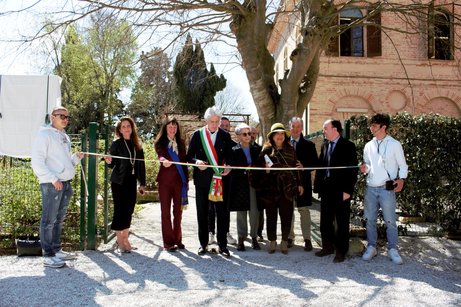 Istituto Agrario Garibaldi di Macerata: inaugurato il giardino intitolato a Carlotta Parisani Strampelli