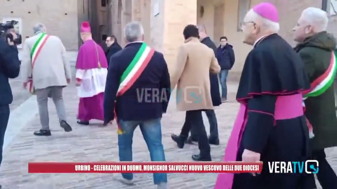 Urbino – Celebrazioni in duomo, Salvucci nuovo vescovo delle due diocesi