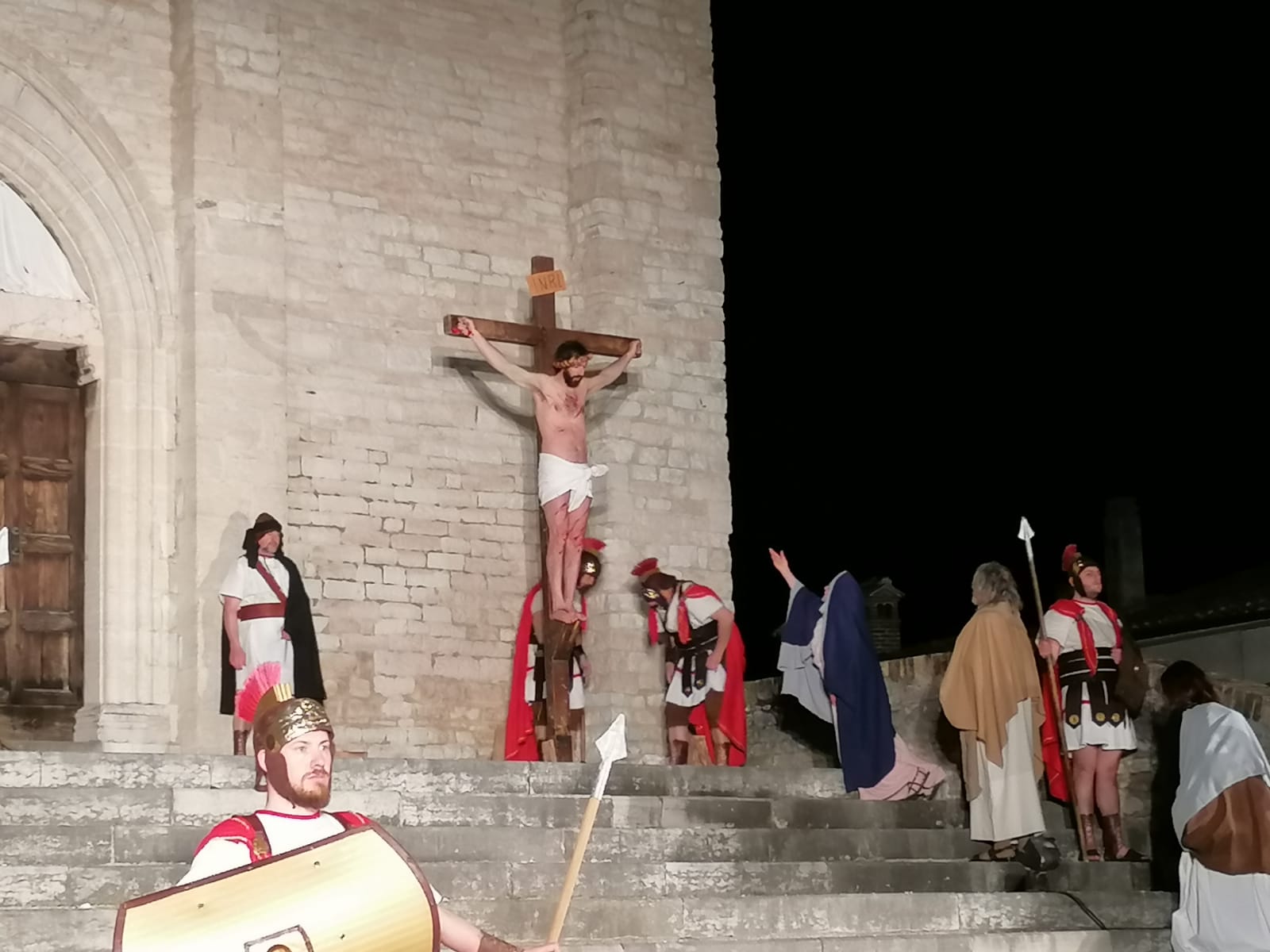 Oltre 100 figuranti a Sassoferrato per la Passione di Gesù Cristo