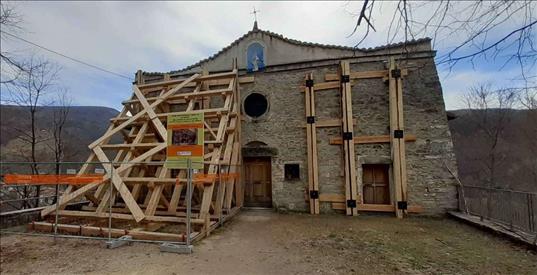 Ricostruzione: ad Arquata oltre un milione per la chiesa di San Silvestro