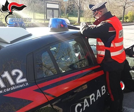 Fermano – Sicurezza nel weekend: 6 denunce e 400 controlli dei Carabinieri
