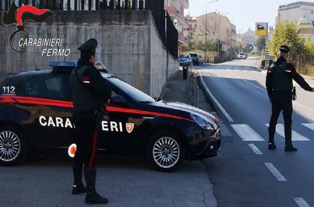 Due arresti e una denuncia da parte dei carabinieri della provincia di Fermo