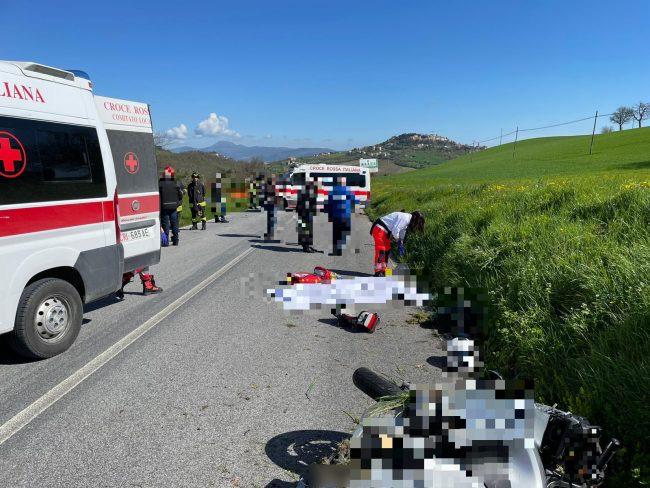 Scontro tra motociclisti: un morto e un ferito grave