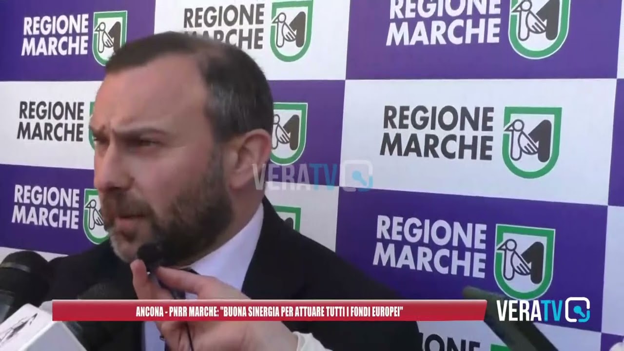 Ancona – Pnrr Marche: “Buona sinergia per attuare tutti i fondi europei”