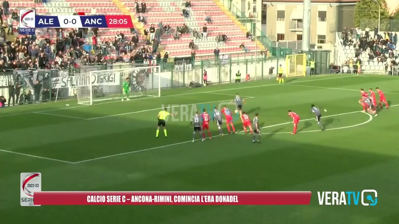 Calcio Serie C – Ancona-Rimini, comincia l’era Donadel