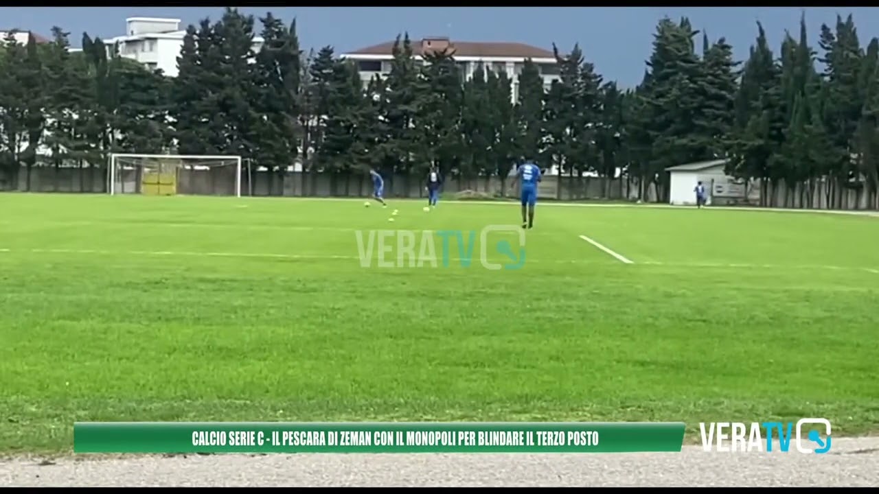Calcio Serie C – Il Pescara di Zeman contro il Monopoli per blindare il terzo posto