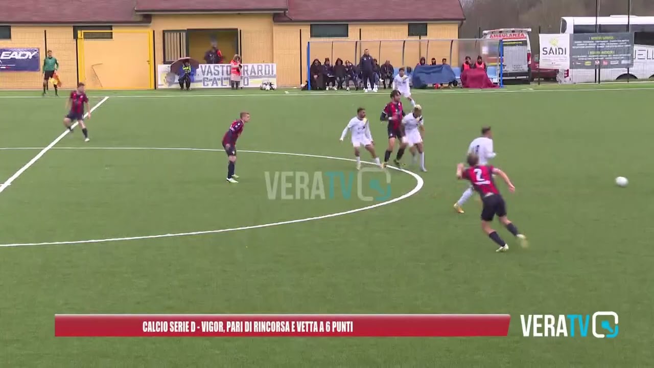 Calcio Serie D – Vigor, pari di ricorsa e vetta a 6 punti