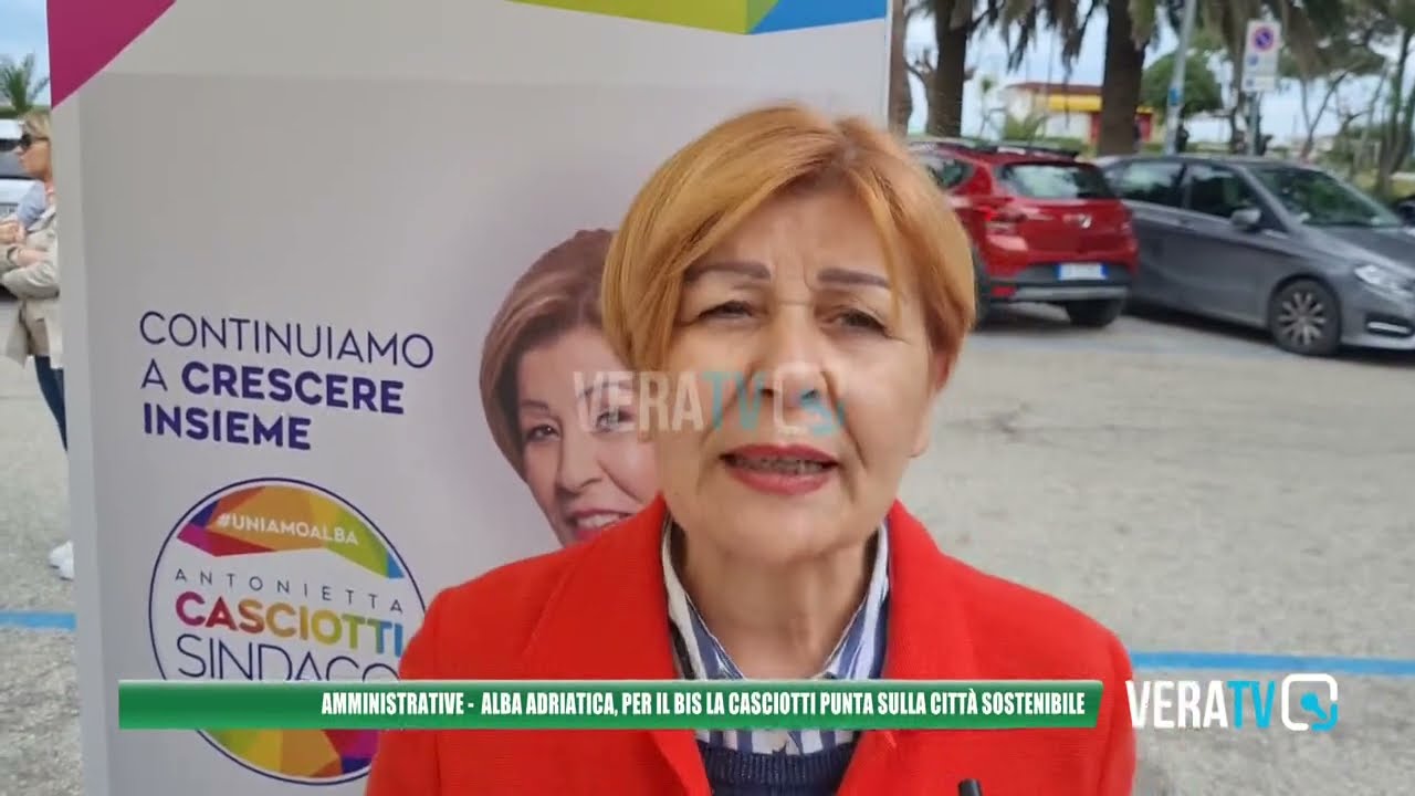 Elezioni amministrative Alba Adriatica: per il bis la Casciotti punta sulla città sostenibile