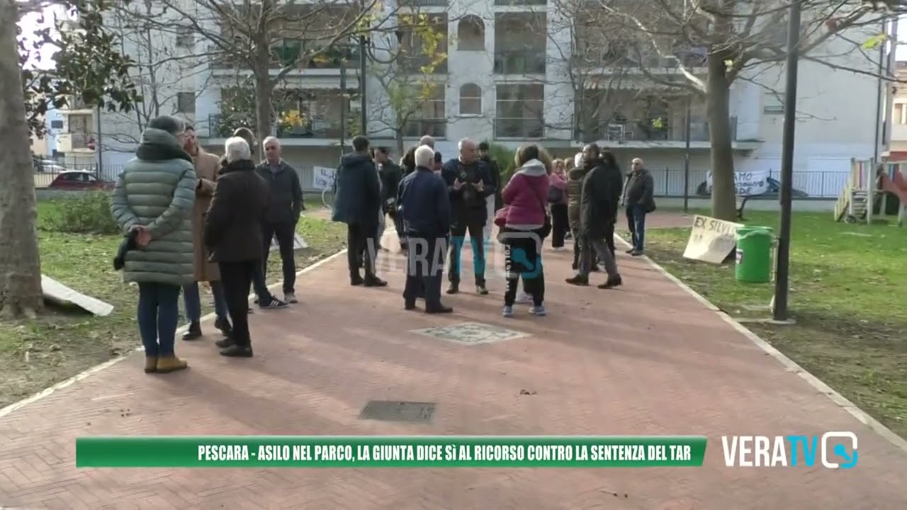 Pescara – Asilo nel parco, la giunta dice sì al ricorso contro la sentenza del Tar