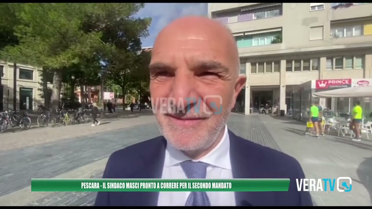 Pescara, il sindaco Masci pronto a correre per il secondo mandato