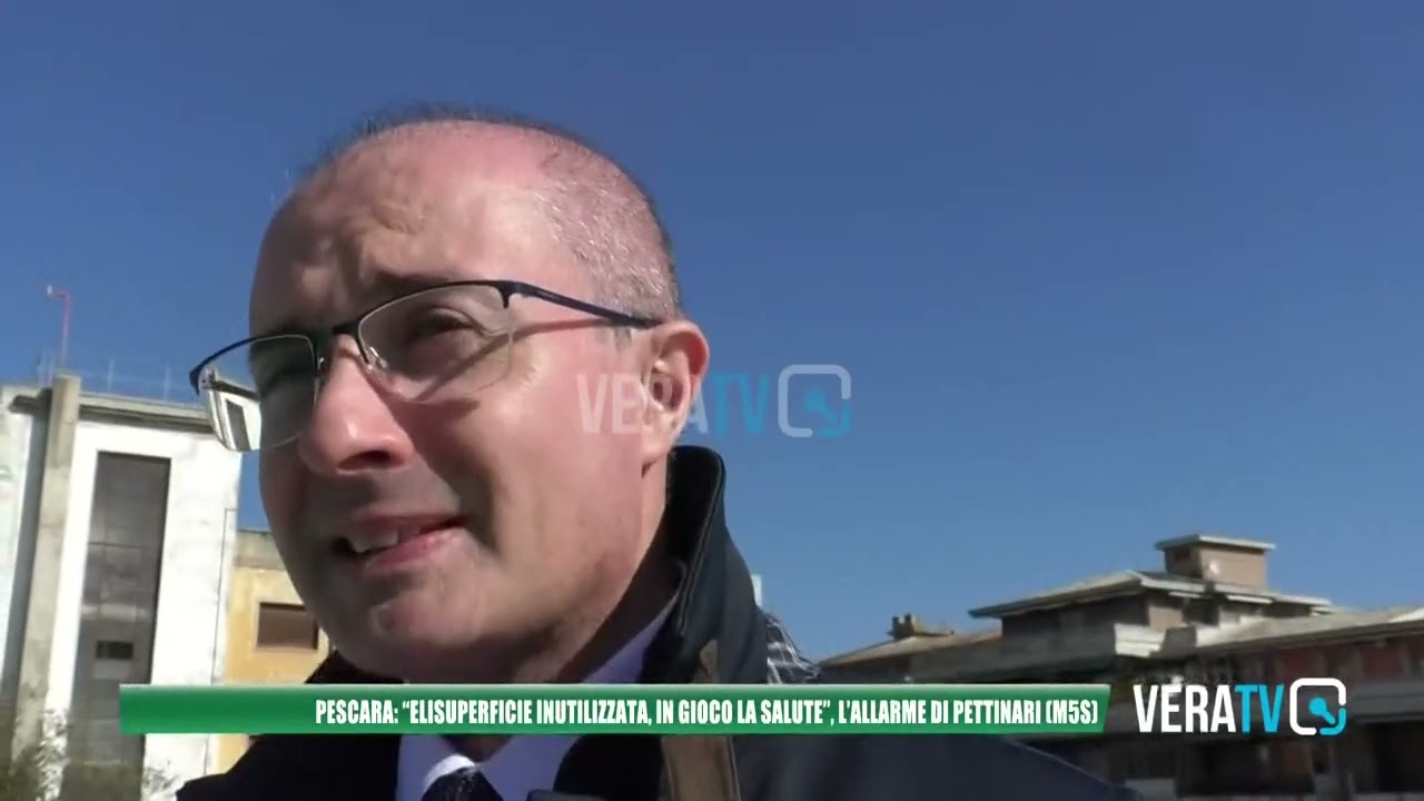 Pescara – Pettinari interviene sul problema dell’atterraggio dell’elicottero del pronto soccorso