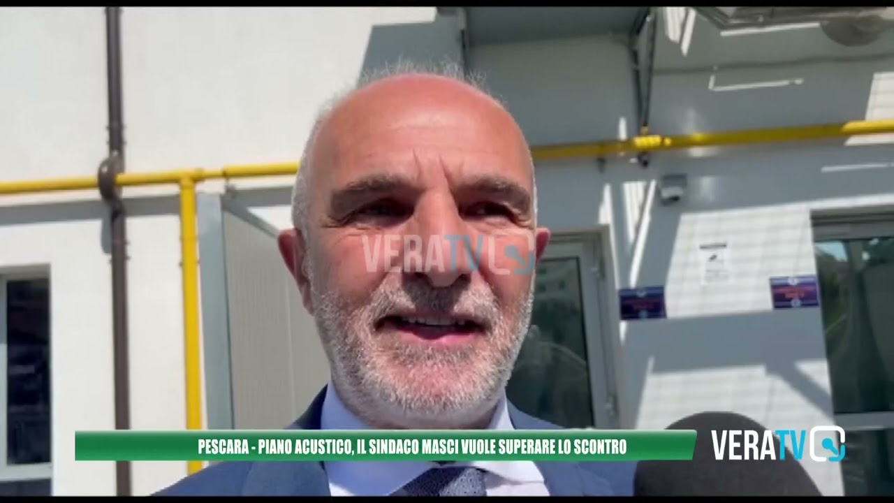 Pescara – Piano acustico, il sindaco Masci vuole superare lo scontro