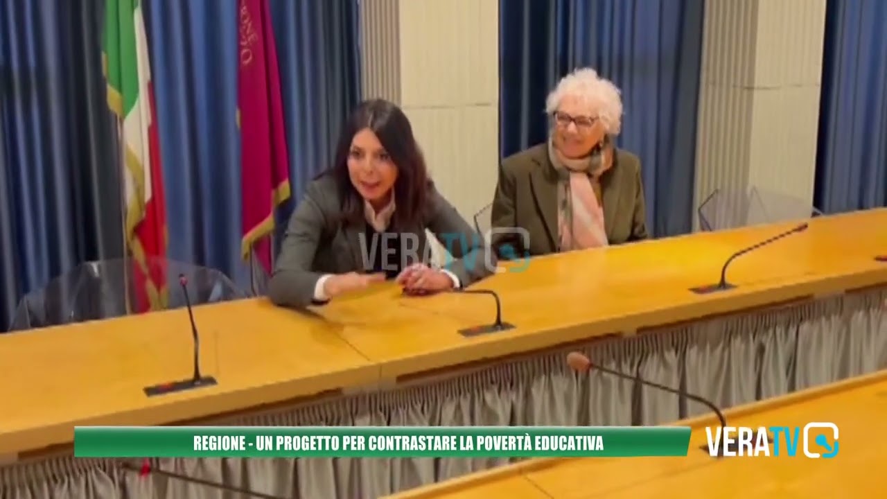 Regione Abruzzo – Al via un progetto per contrastare la povertà educativa