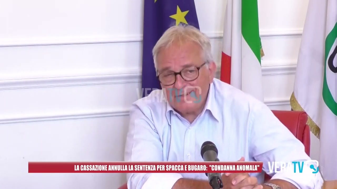 Regione Marche – La Cassazione annulla la sentenza per Spacca e Bugaro: “Condanna anomala”