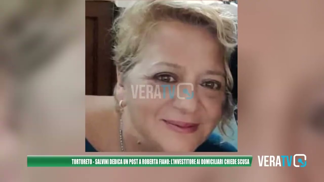 Tortoreto – Morte di Roberta Fiano, la vicinanza di Salvini: intanto il conducente chiede scusa
