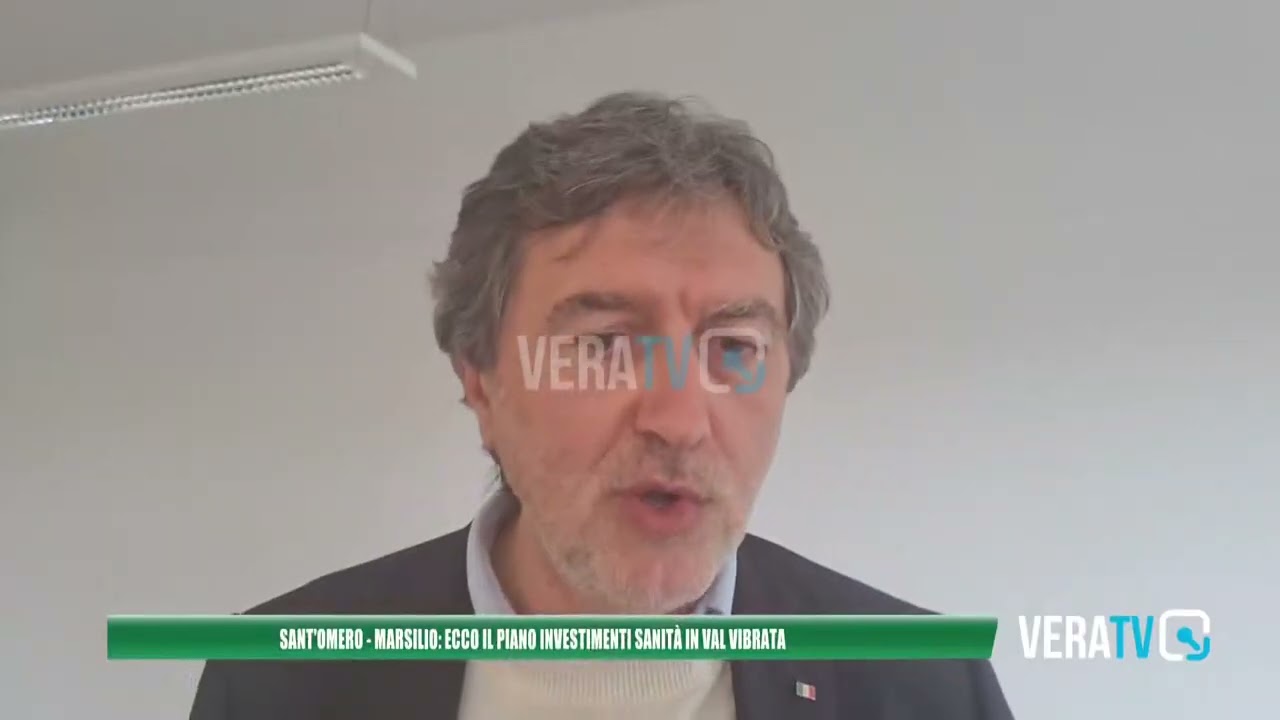 Val Vibrata – Nuovo piano per l’ospedale di Sant’Omero, Marsilio: “Un milione e mezzo di fondi”