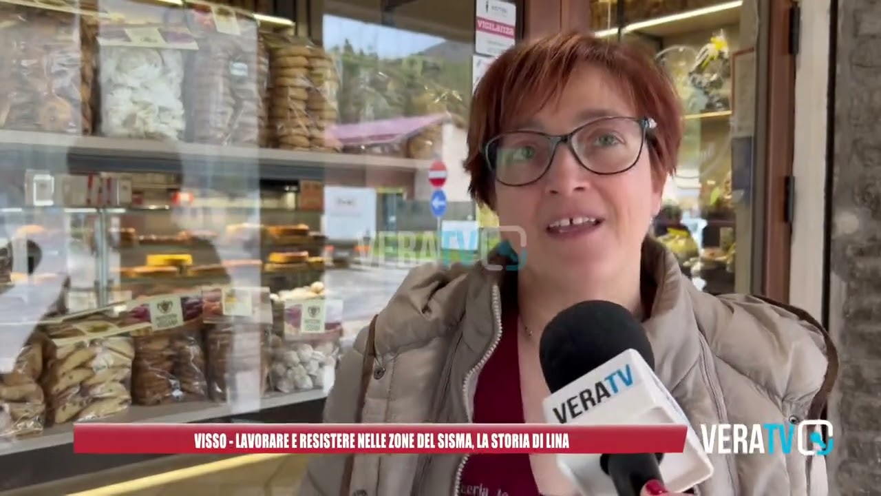 Visso – Lavorare e resistere nelle zone del sisma, a Vera Tv la storia di Lina
