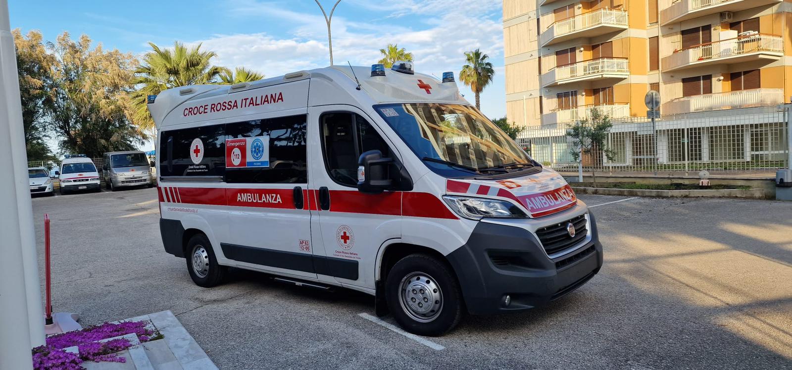 San Benedetto del Tronto – Una nuova ambulanza per la Croce Rossa