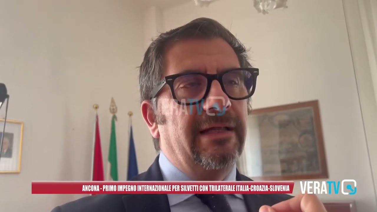 Ancona – Primo impegno internazionale per Silvetti: il trilaterale tra Italia, Croazia e Slovenia