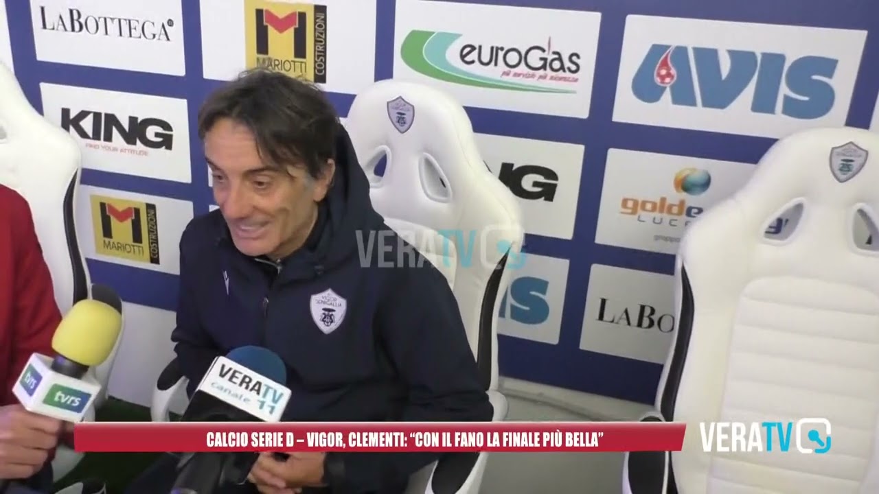 Calcio Serie D – Clementi esalta la Vigor: “Sarà una finale playoff bellissima”