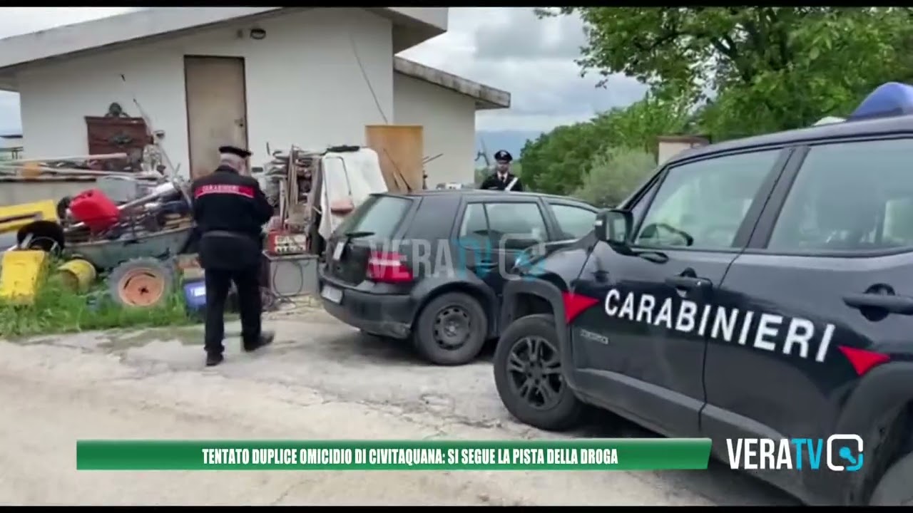Civitaquana – Tentato duplice omicidio: si segue la pista della droga