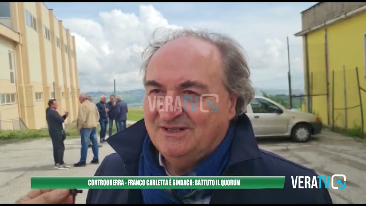 Controguerra – Amministrative, Franco Carletta è sindaco: battuto il quorum