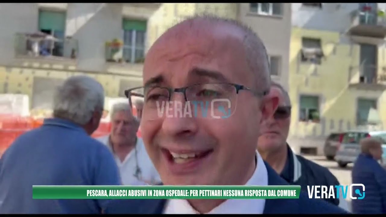 Pescara, allacci abusivi in zona ospedale, il consigliere Pettinari alza la voce: “Nessuna risposta dal Comune”