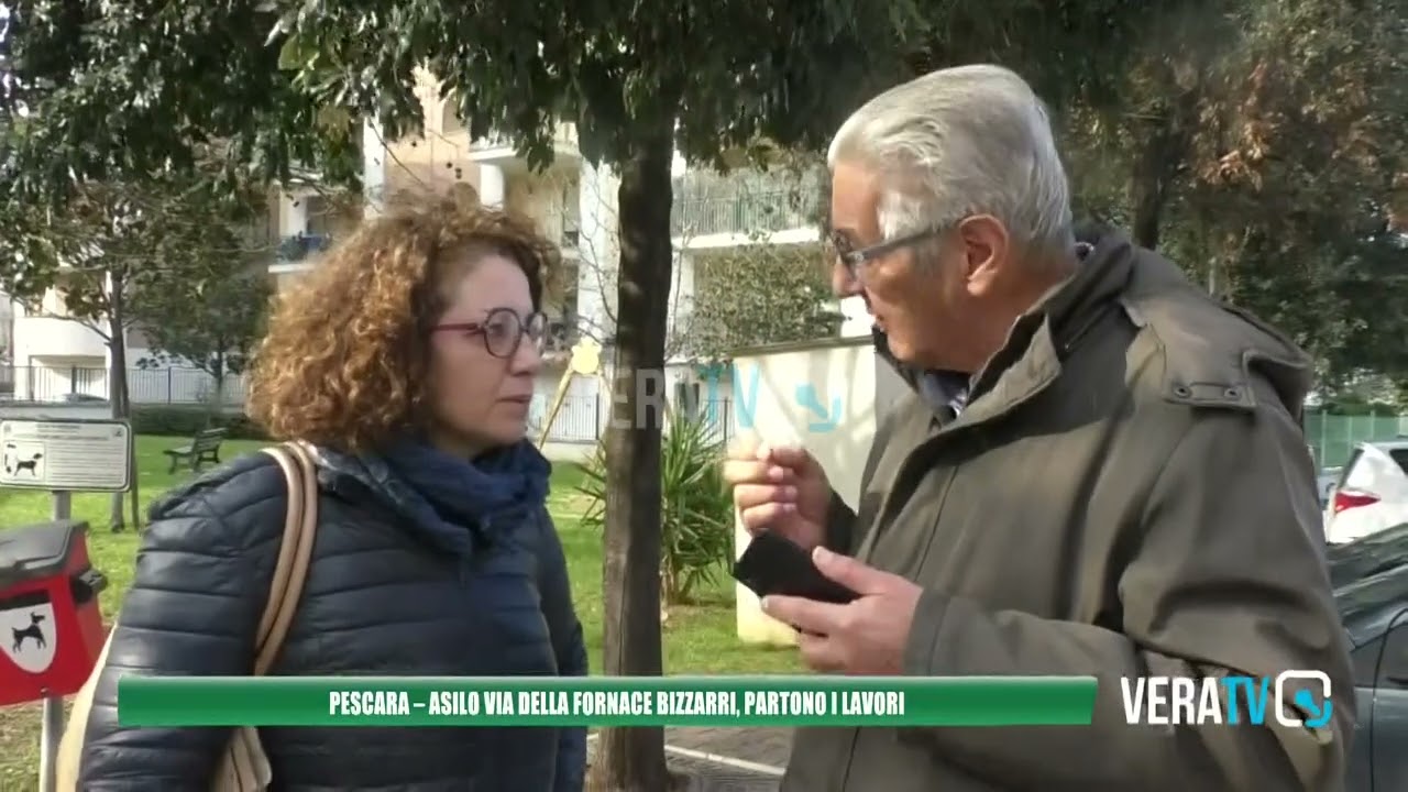 Pescara, asilo via della Fornace Bizzarri: partono i lavori